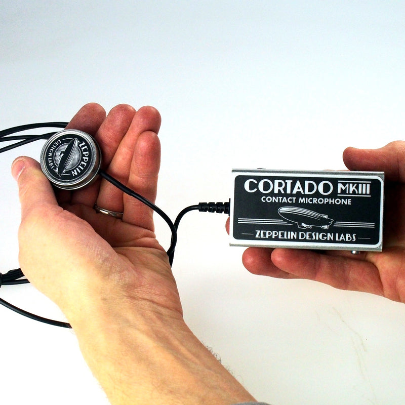 Cortado MkIII Contact Microphone “In The Field” Bundle with Xvive P1