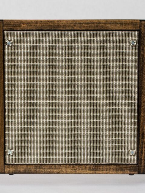 Speaker cabinet 1x8 DIY kit or Ready to Play - Front View