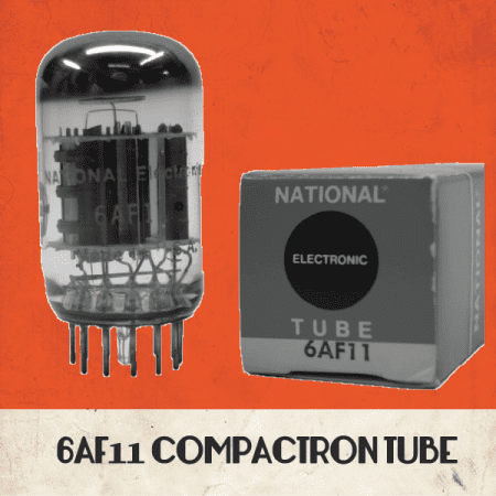 Compactron tube 6AF11 NOS by Zeppelin Design Labs