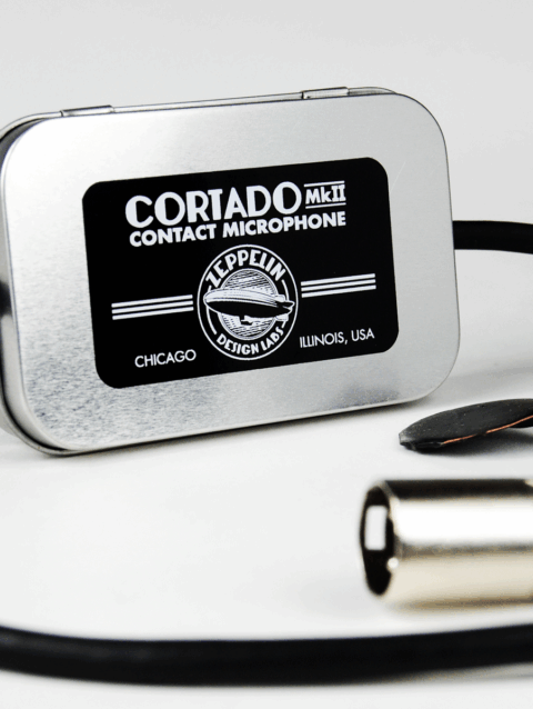 Cortado MkII Balanced Buffered Contact Mic DIY Kit - Zeppelin