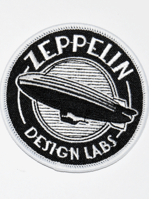 Zeppelin Logo 3" Embroidered Patch