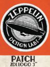 Zeppelin Logo 3" Embroidered Patch