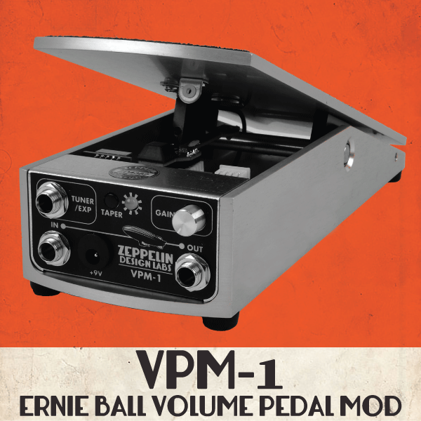 VPM-1 Volume Pedal Mod for Ernie Ball Volume Pedals - Zeppelin 