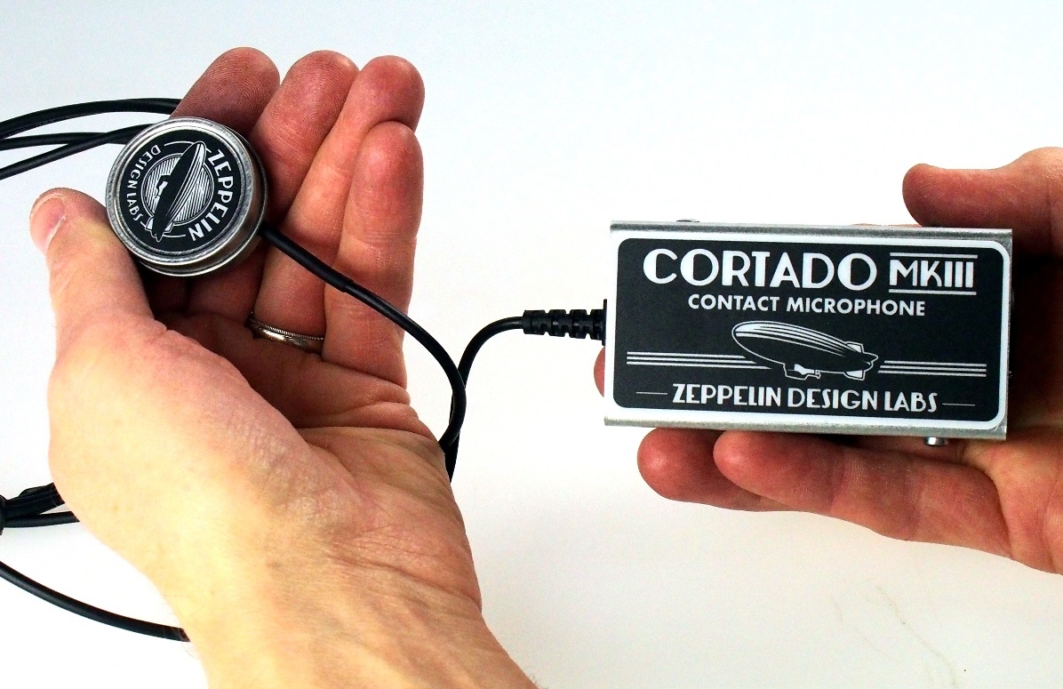 Cortado MkIII Pro Contact Mic by Zeppelin Design Labs now out