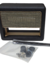 Percolator Amp Black Tolex Head Cabinet